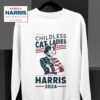 Childless Cat Ladies For Kamala Harris Painting Usa Sweatshirt