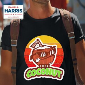 Coconut Tree Vice President Quote Kamala Harris Vintage Tshirt