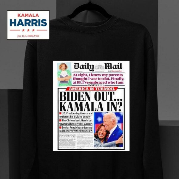 Daily Mail Joe Biden Out Kamala Harris In Sweatshirt