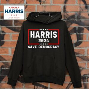 Kamala Harris Save Democracy Hoodie