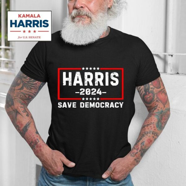 Kamala Harris Save Democracy Presiden Tshirt