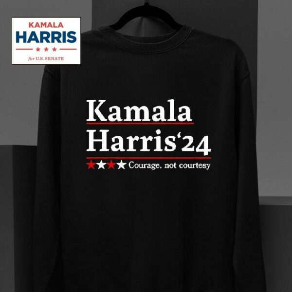 Kamala Harris Courage Not Courtesy Sweatshirt