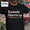 Kamala Harris Courage Not Courtesy Tshirt