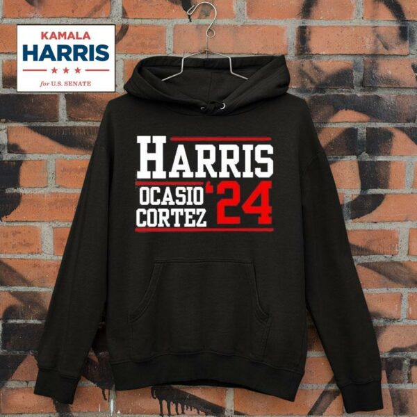 Kamala Harris Alexandria Ocasiocortez President Vote Hoodie