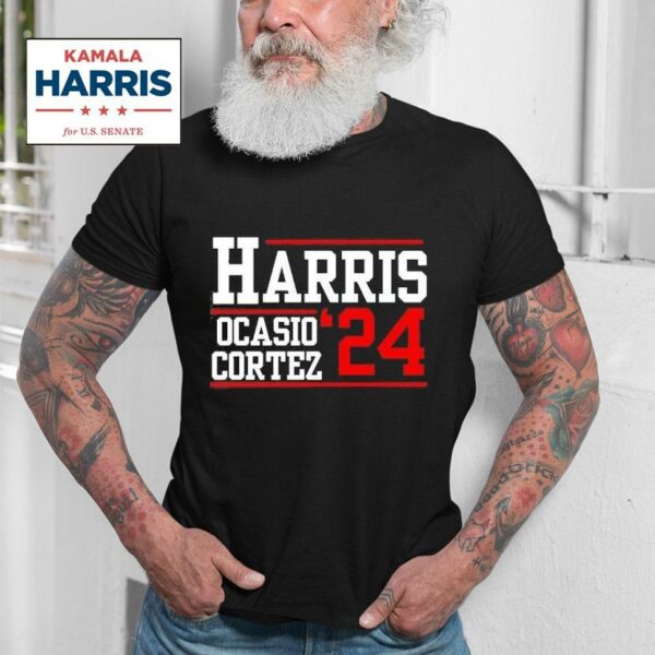 Kamala Harris Alexandria Ocasiocortez President Vote Tshirt