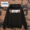 Kamala Harris And Trump For President Prosecutor Vs Convict Hoodie