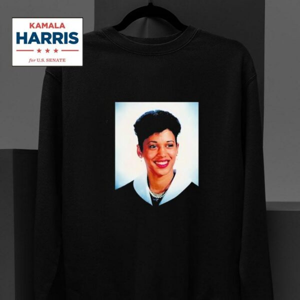 Kamala Harris As A Graduating Senior At Howard University In Sweatshirt