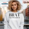 Kamala Harris Brat For President T Shirt