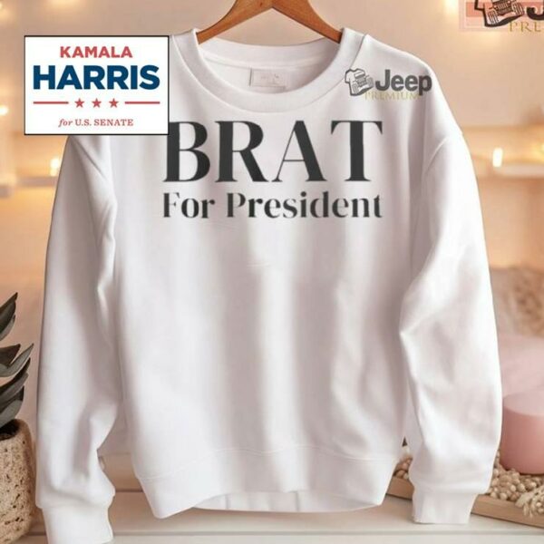 Kamala Harris Brat For President T Shirt