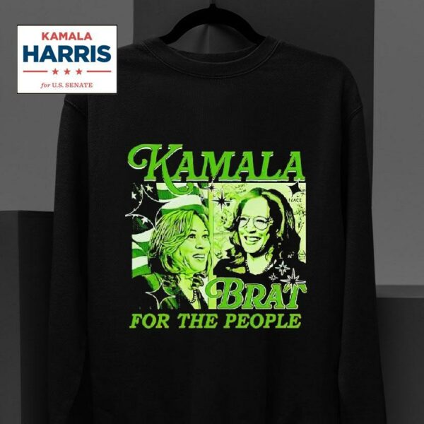 Kamala Harris Brat For The People Sweatshirt