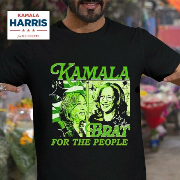 Kamala Harris Brat For The People Tshirt