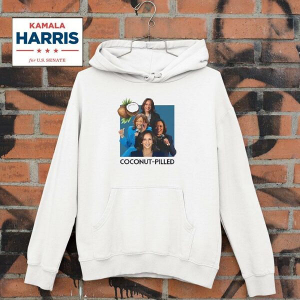 Kamala Harris Coconut Pilled Funny Hoodie