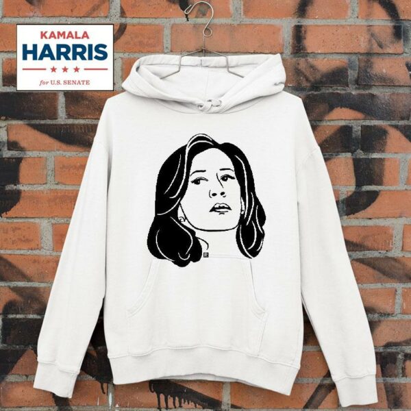 Kamala Harris Face Heavyweigh Hoodie