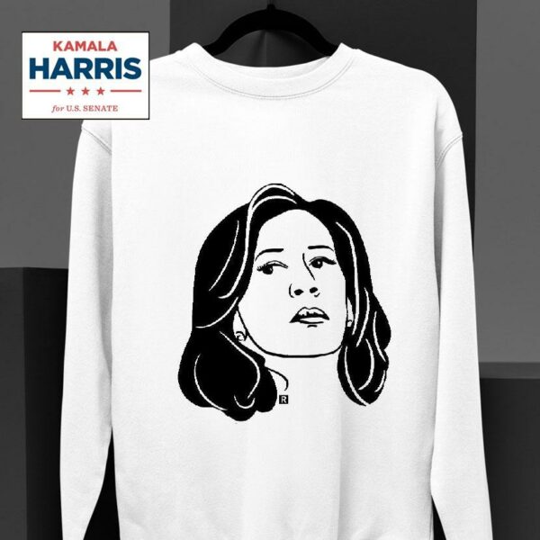 Kamala Harris Face Heavyweigh Sweatshirt