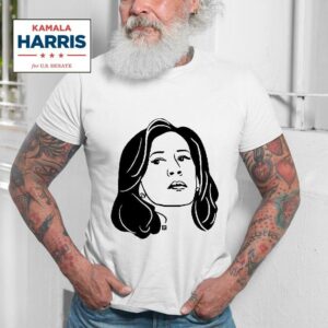 Kamala Harris Face Heavyweigh Tshirt