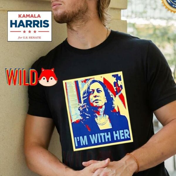 Kamala Harris For President I’m With Her 2024 Retro Shirt