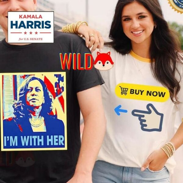 Kamala Harris For President I’m With Her 2024 Retro Shirt