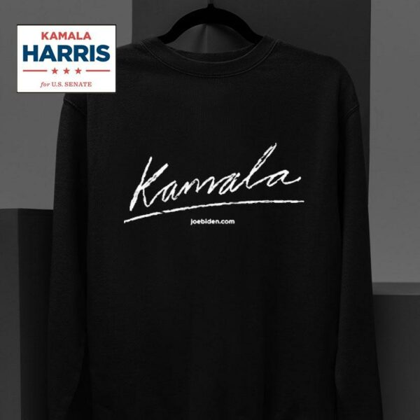 Kamala Harris For President Kamala Signature Sweatshirt