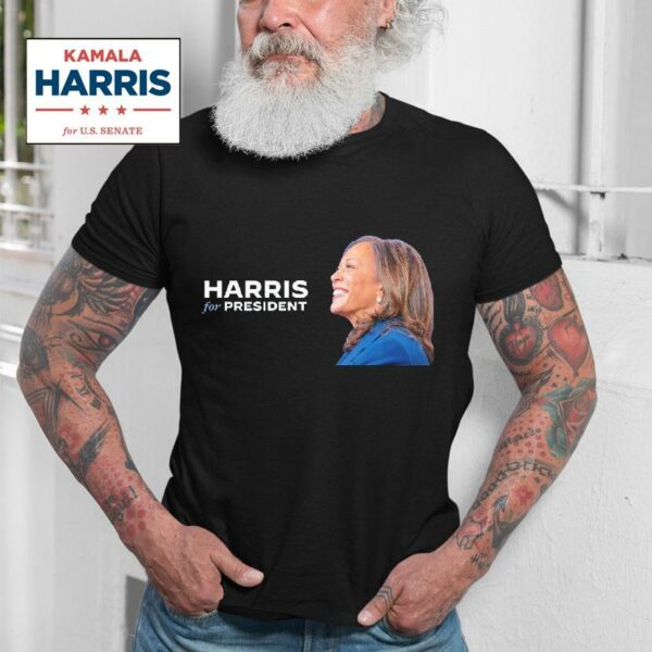 Kamala Harris For President Portrai Tshirt