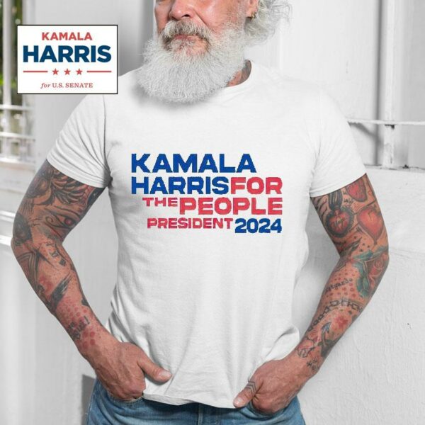 Kamala Harris For The People President Tshirt