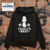 Kamala Harris Is Brat Finger Hoodie