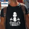 Kamala Harris Is Brat Finger Tshirt