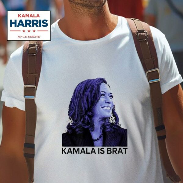 Kamala Harris Is Brat Sarcastic Tshirt