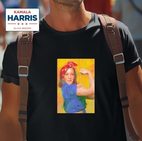 Kamala Harris Muscle Draw Tshirt