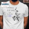 Kamala Harris Shirt Childless Cat Ladies For Kamala Harris 47 Funny Pro Kamala T Shirt Women’s Rights Activist Election 2024 Vote Shirt