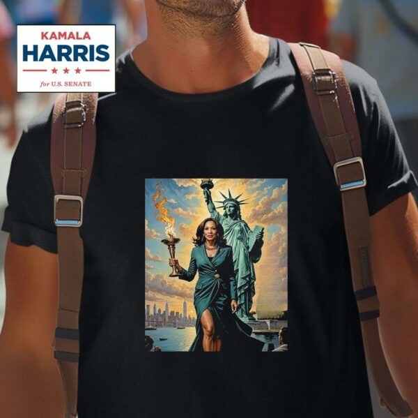 Kamala Harris Statue Of Liberty Tshirt