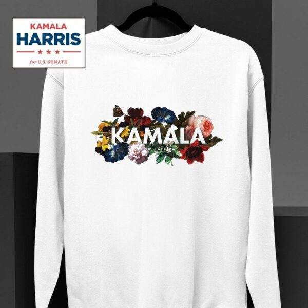 Kamala Harris Vintage Floral Feminine First Female Presiden Sweatshirt