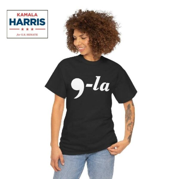 Kamala Harris With A Comma Shirt