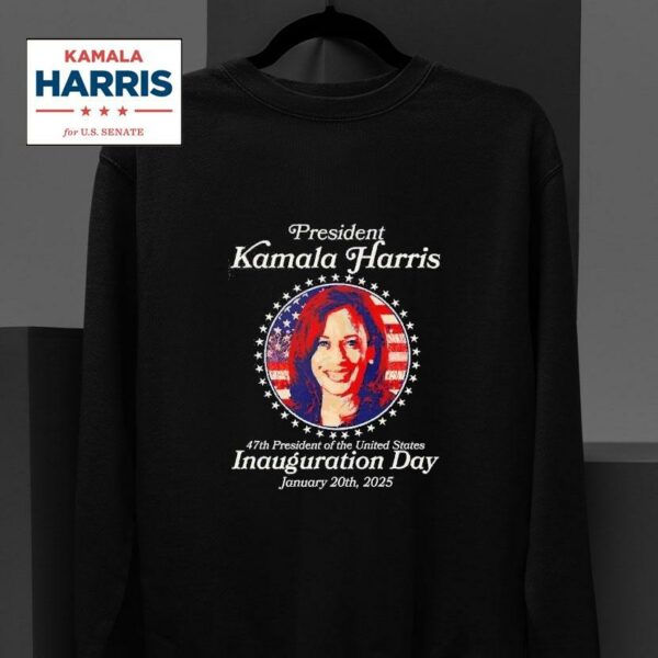 President Kamala Harris Th President Of The United States Inauguration Day Sweatshirt