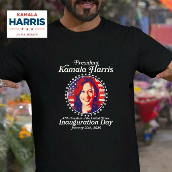 President Kamala Harris Th President Of The United States Inauguration Day Tshirt