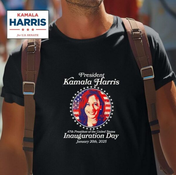 President Kamala Harris Th President Of The United States Inauguration Day Tshirt