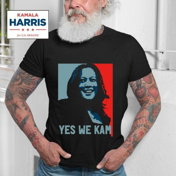 Sally Edelstein Yes We Kamala Harris Retro Tshirt