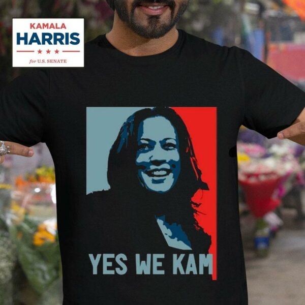 Sally Edelstein Yes We Kamala Harris Retro Tshirt