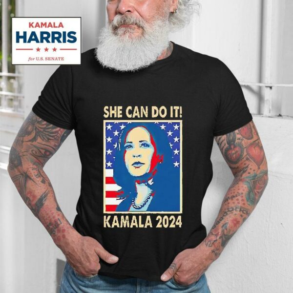 She Can Do It Kamala Harris Tshirt