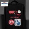 This Cat Lady Voting Kamala Harris Sweatshirt