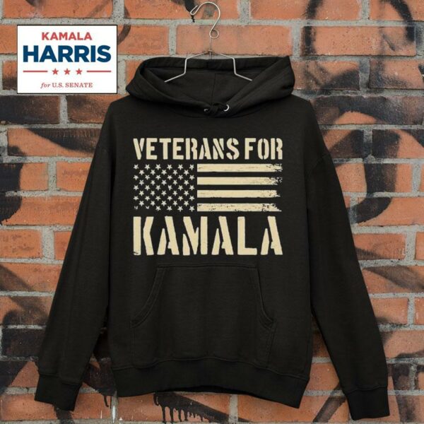 Veterans For Kamala Harris Hoodie