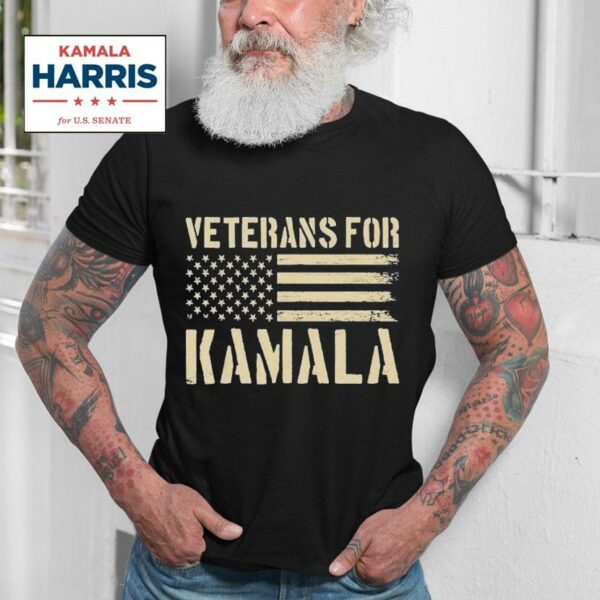 Veterans For Kamala Harris Tshirt