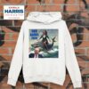 Vote Harris Donald Trump And Kamala Harris Riding A Shark Hoodie