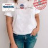 Vote Kamala Harris 2024 Election Heartbeat Ekg Signature Shirt