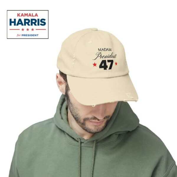 47th Madam President Distressed Cap