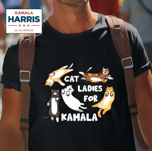 Cat Ladies For Kamala Tshirt