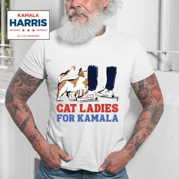 Cat Ladies For Kamala Tshirt