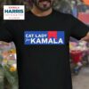 Cat Lady For Kamala Tshirt