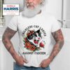 Childless Cat Lady Against Fascism Kamala Harris Tshirt