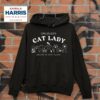 Childless Cat Lady Beware Of Sharp Claws Kamala Harris Democra Hoodie