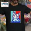 Childless Cat Lady Is Voting Kamala Harris Tshirt